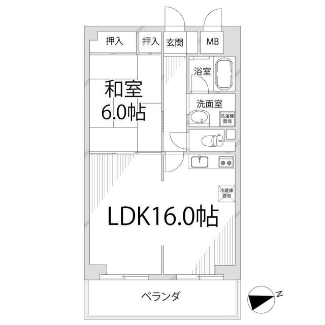 青山NKマンションの間取り