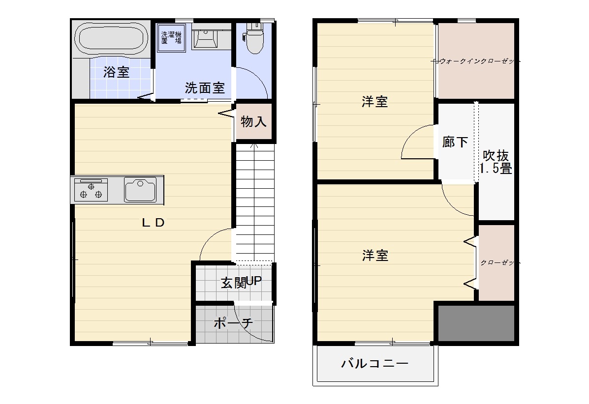 シャルールIIの間取り