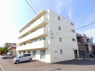 札幌市手稲区前田二条のマンションの建物外観