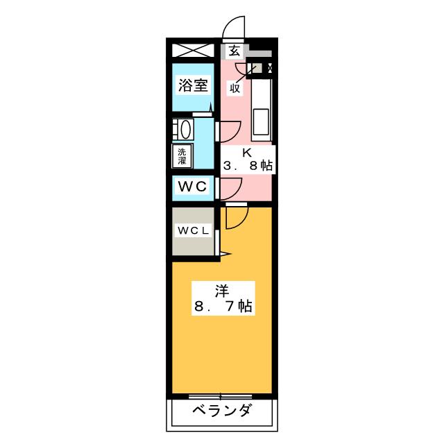 ノワエブラン利平治の間取り