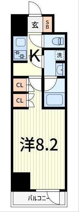 アーバンパーク亀有の間取り