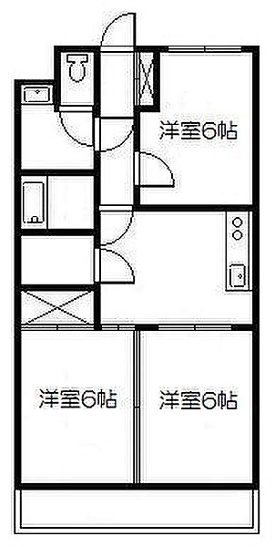 サンライズ新名爪の間取り