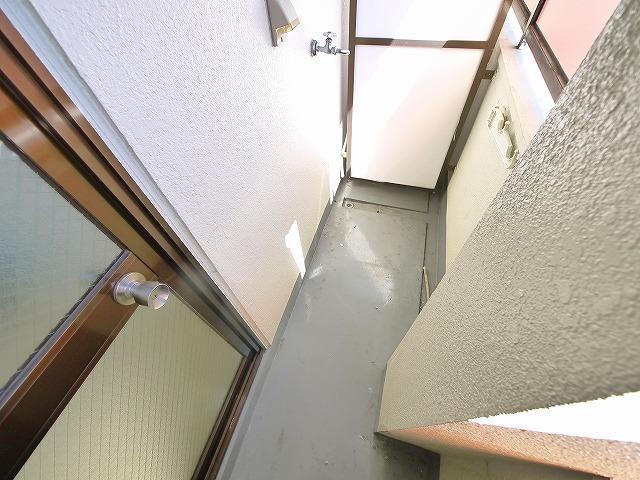 バルコニー　広々としたバルコニーです