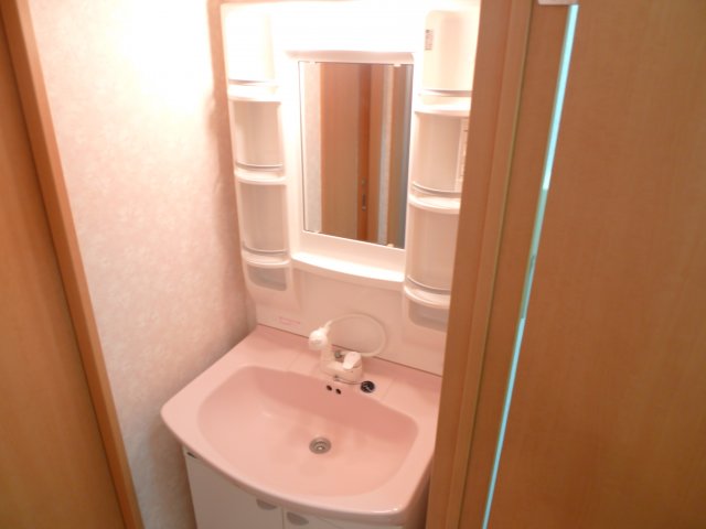 洗面設備　朝など便利なシャンプードレッサーです※お部屋は別のお部屋です