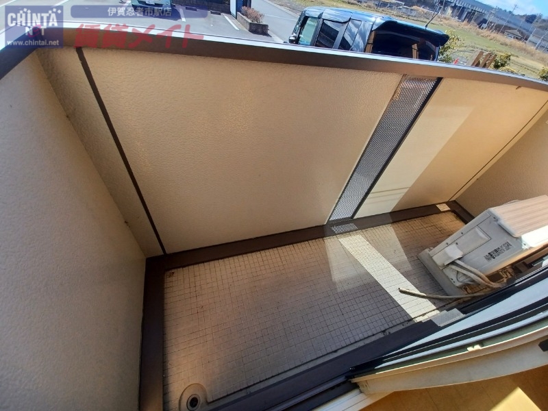 バルコニー　同物件別室の画像です