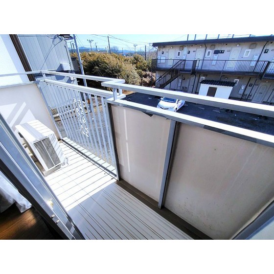 バルコニー　南向き