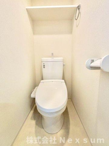 トイレ　トイレもきれいです