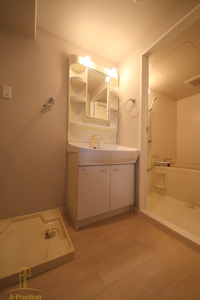 洗面設備　パークキューブ北浜