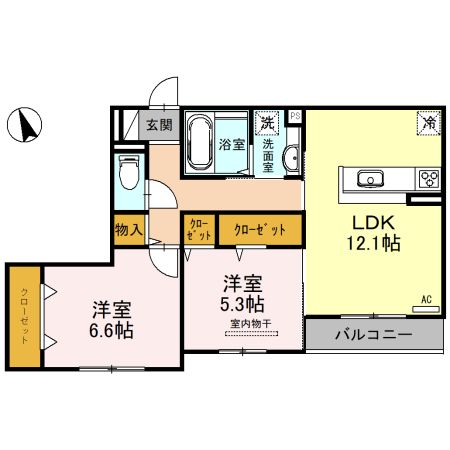 ＣＡＳＡ　ＳＥＯＮの間取り