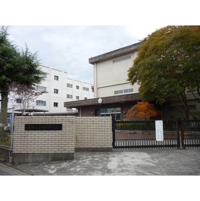 中学校　静岡市立安倍川中学校（中学校）まで1100m