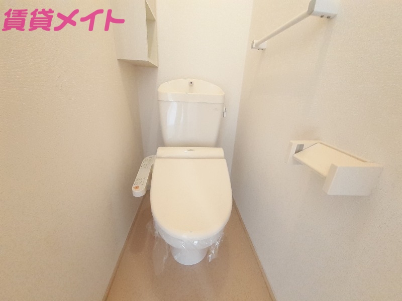 トイレ　同物件別部屋タイプ