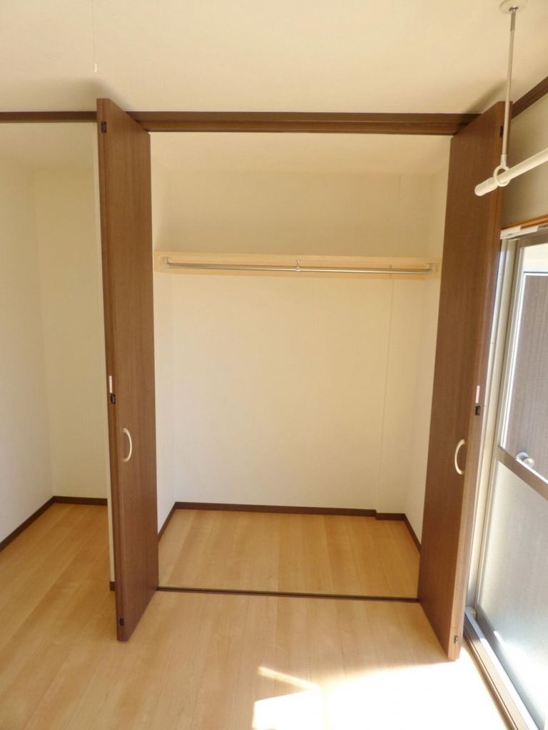 収納　大きなクローゼット