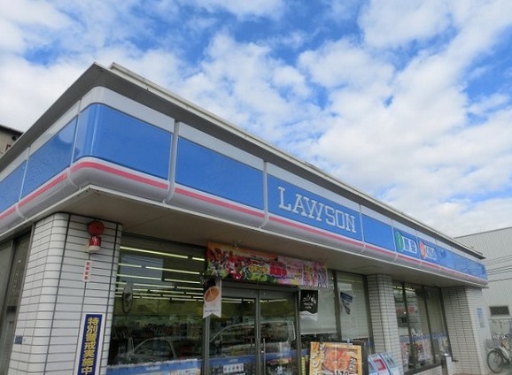 コンビニ　ローソン佃四丁目店（コンビニ）まで96m