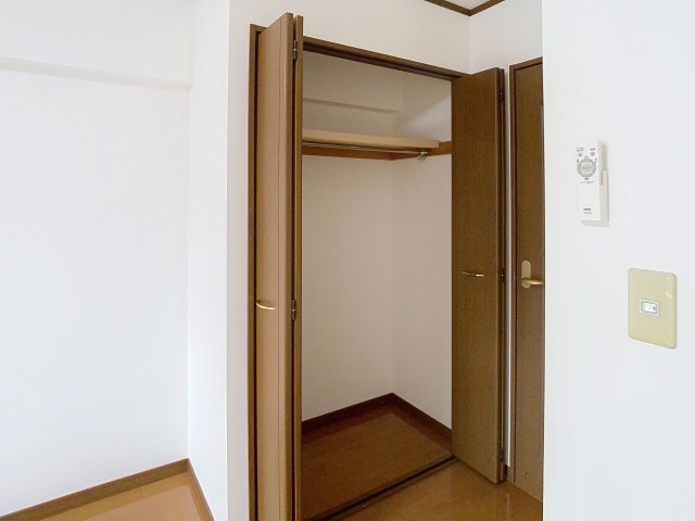 収納　201号室の写真になります。