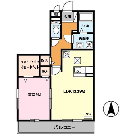 サンテ・レザンジュ A棟の間取り写真