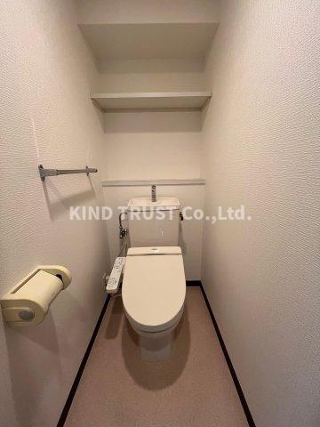 トイレ　ゆったりとした空間のトイレです