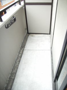 バルコニー　※モデルルームの写真です。