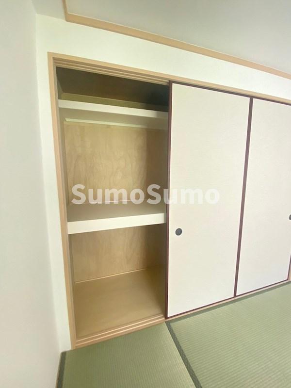 収納　十分な収納スペースがあります