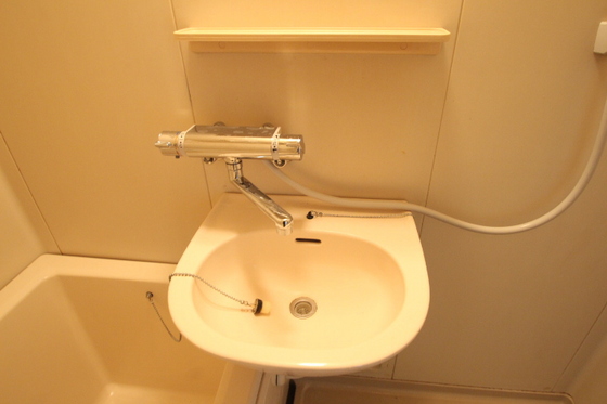 洗面設備　他号室のお写真です