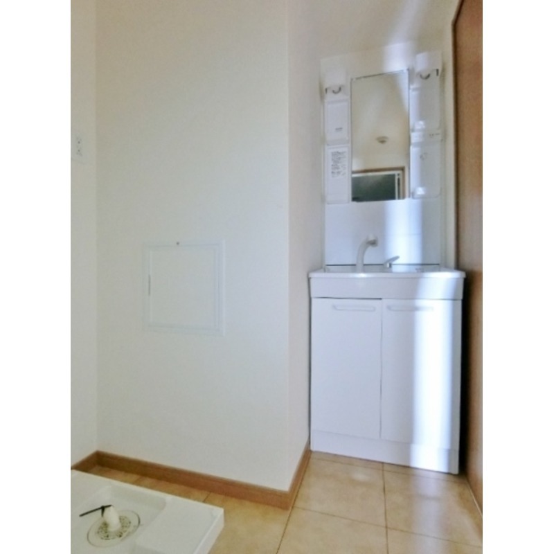 洗面設備　図面と現状に相違がある場合には現状を優先