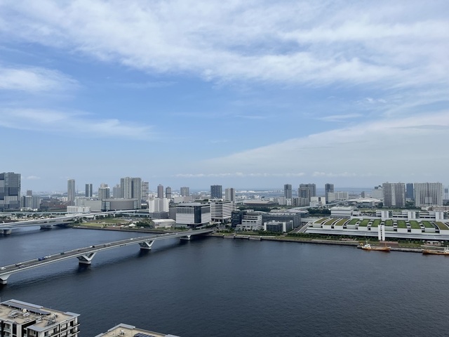 バルコニー　バルコニーからの眺望