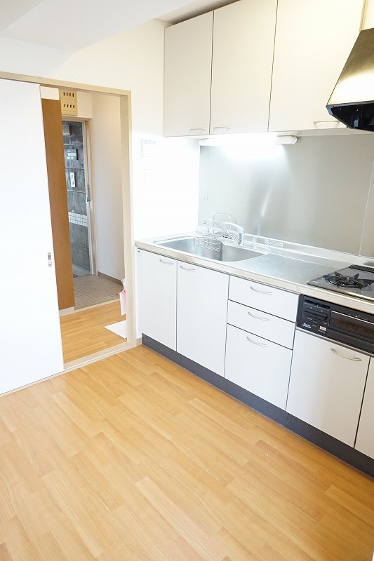 その他部屋・スペース　キッチンスペースはこんな感じです！広いので料理もしやすい☆