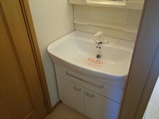 洗面設備　広い洗面スペース