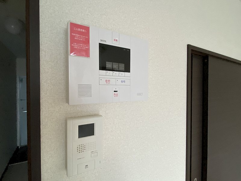 セキュリティ　代表的な間取りのため、実際の間取りとは異なる場合があります。