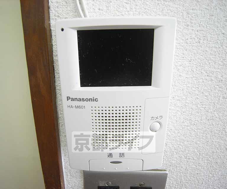 セキュリティ　来客も安心です。