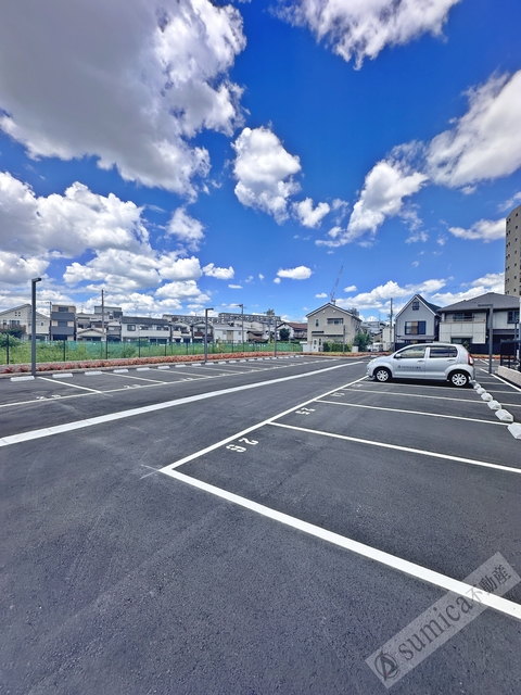 駐車場　ゆったりひろびろ駐車場♪