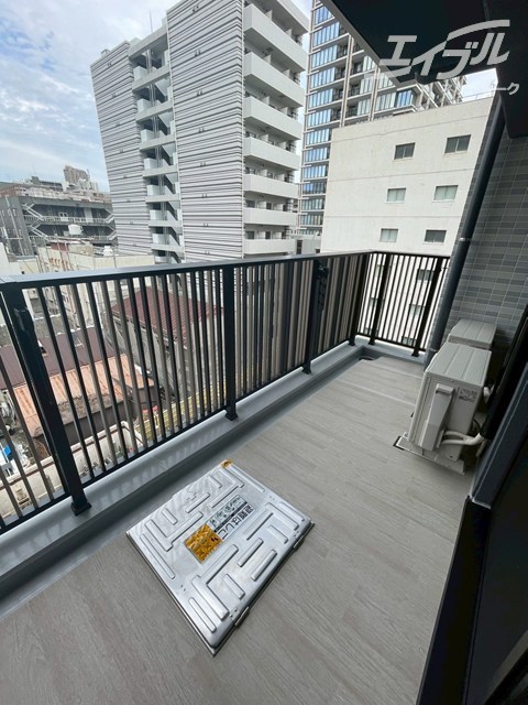 バルコニー　開放感のあるバルコニーです。