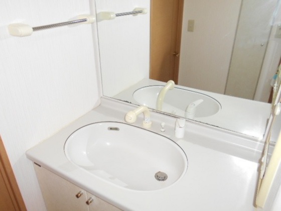 洗面設備　※他号室の写真です