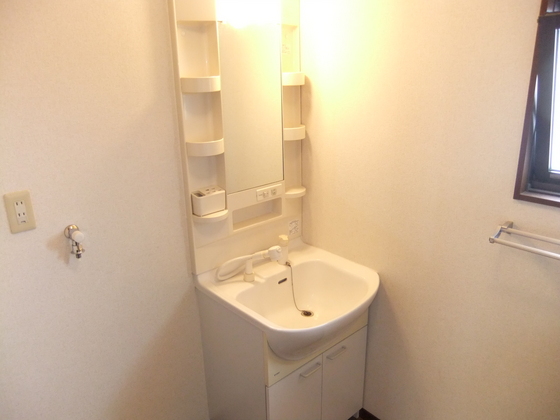 洗面設備　※他号室の写真です。