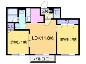 オルセー北17条_間取り_0