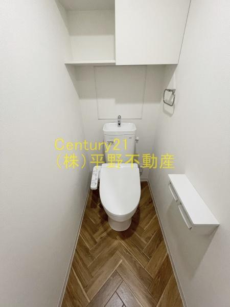 トイレ　同建設会社施工の別物件です。