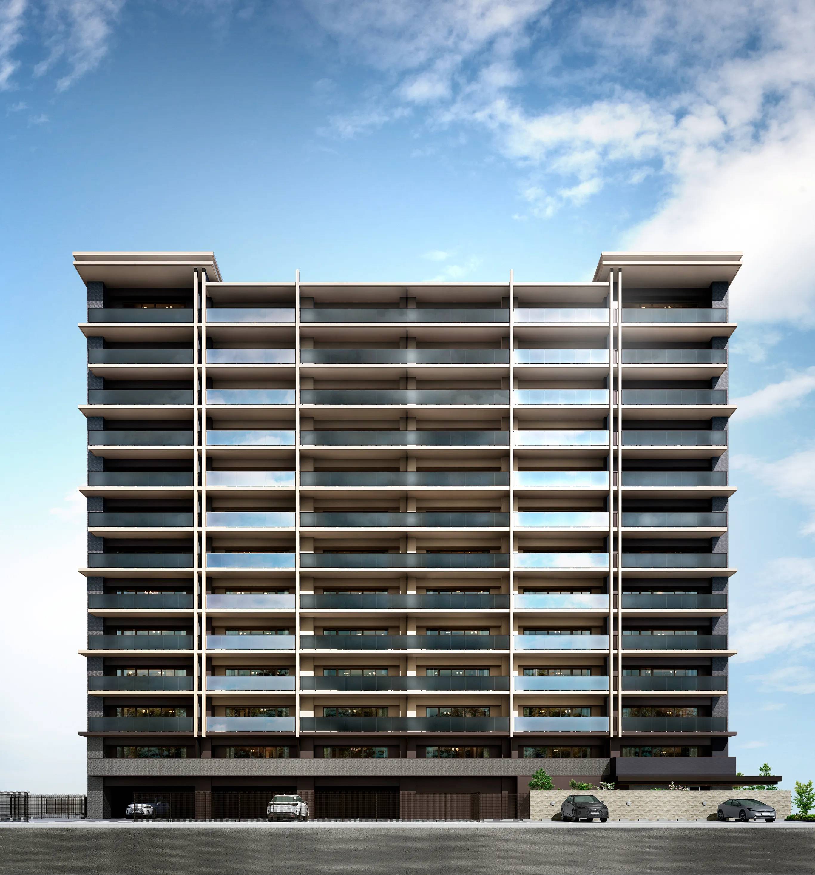 ブランシエラ福山の建物外観