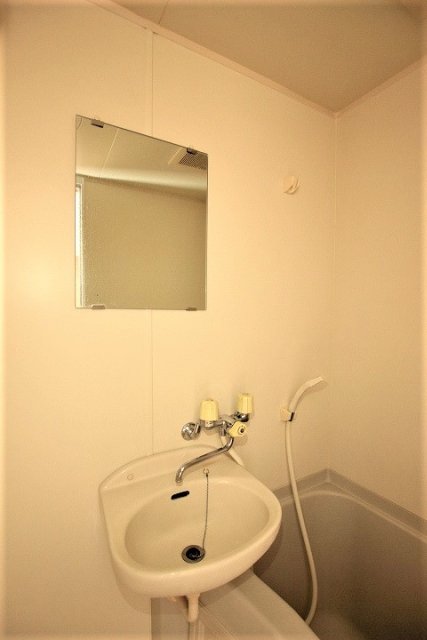 洗面設備　他号室の写真です。