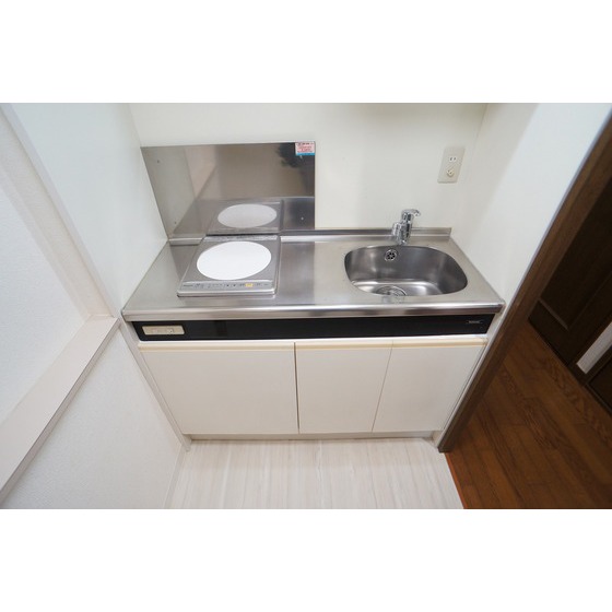 キッチン　ＩＨコンロ設置済みキッチン