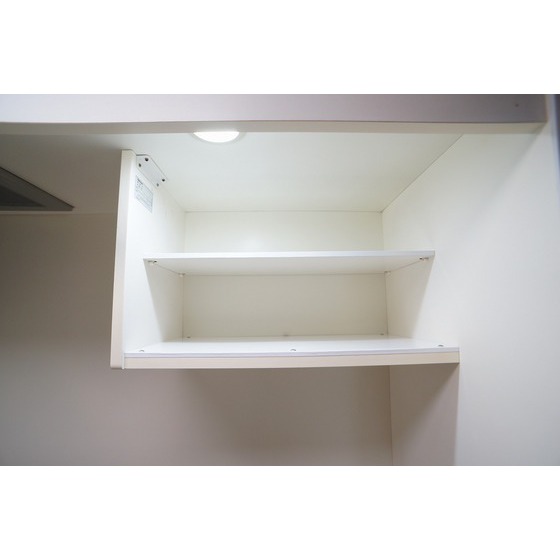 キッチン　キッチン上部収納可