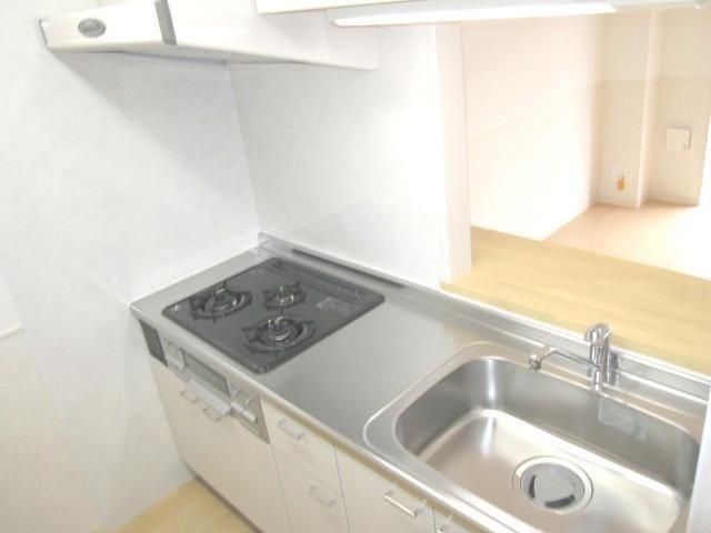 キッチン　★システムキッチン３口★