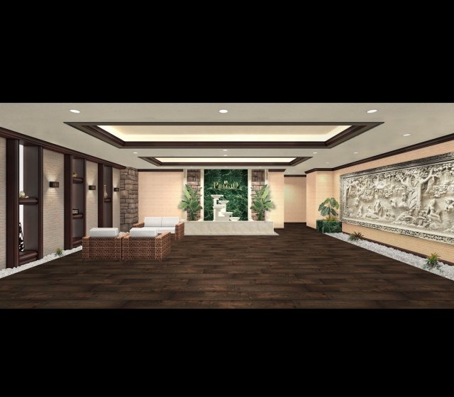 ロビー　完成パース