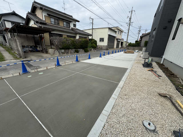 駐車場　工事中
