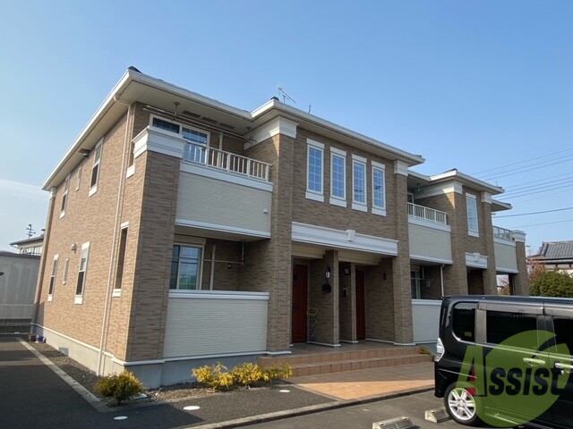 建物外観　岩沼市南長谷「リバーサイド無限５」