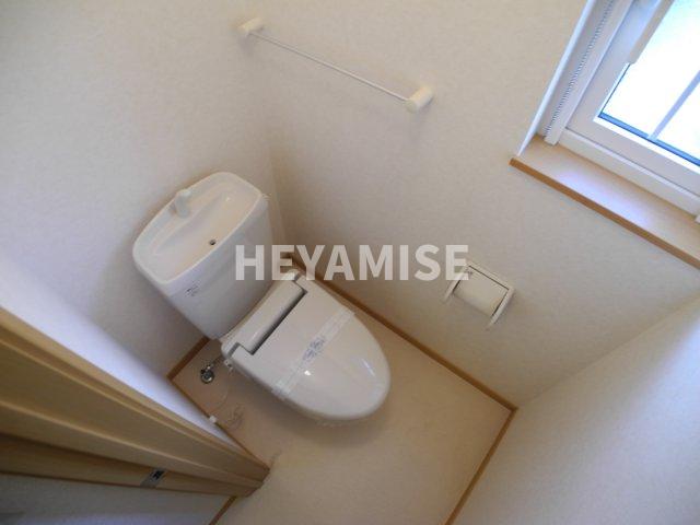 トイレ　※室内画像は別号室のもの