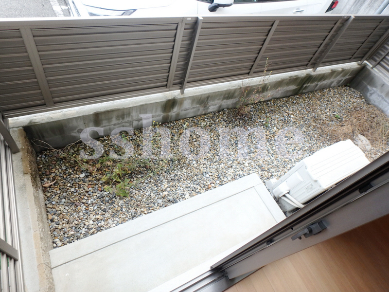 バルコニー　南向き