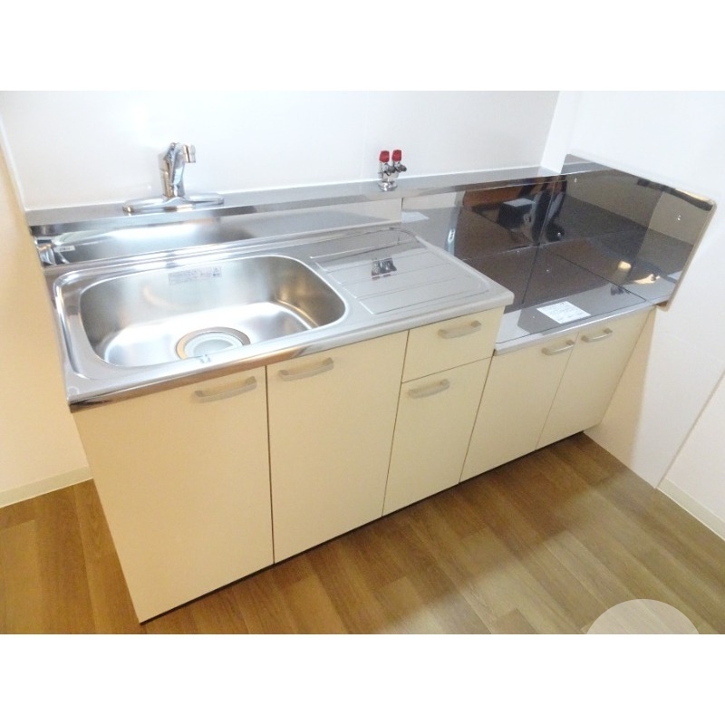 キッチン　ガスコンロ設置可♪