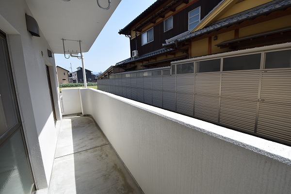 バルコニー　102号室の写真です