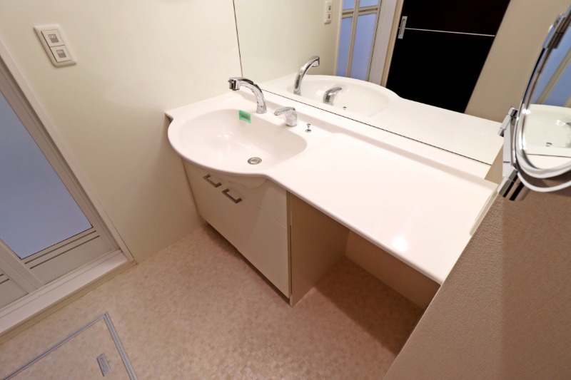 洗面設備　図面と現状に相違がある場合には現状を優先