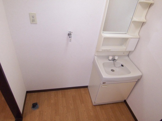 洗面設備　他号室のお写真です