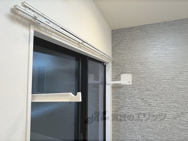 その他設備　室内物干し場